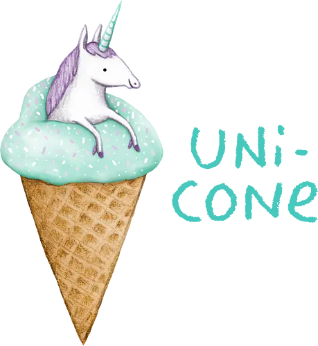 Lila Einhorn Minzgrüne Eistüte Streusel Wortspiel - lila Einhorn Eistüte, minzgrüne Streusel Eis, lila Mähne türkises Horn Einhorn, magisches Eis Wortspiel, süße Pastell Einhorn Kunst, handgefertigte Aquarell Bleistift Illustration, goldene Waffelwanne Textur, türkise entspannte Typografie, Einhorn Eis Liebhaber Geschenk, Einhorn Eis Shirt, magische Pastell Kawaii Kunst, visueller Essen Magie Humor, verzaubertes Einhorn Eis, kreatives englisches Eis Wortspiel, süße unwiderstehliche magische Kunst - Standard T-Shirt