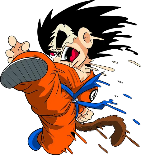 Freaky Oranger Krieger Horror - Underground Anime Affenschwanz Kunst - oranger Krieger Anime Horror, freaky oranges Gi Skelett, halber Schädel Anime, schmelzender Affenschwanz Horror, Underground Anime Horror Kunst, Saiyajin Zombie Krieger, Anime Horror Geek Druck, fliegender Tritt Skelett Anime, Goku, Horror, DBZ, Dragon, rote Augen Anime Horror, alternative dunkle Anime Kunst, japanischer Anime Cartoon Horror, urbaner Anime Geek Druck, schmelzendes Anime Skelett, Pop Art Horror Anime, Anime Krieger Horror Charakter - Standard T-Shirt