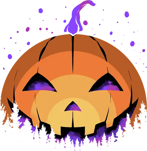 midnight hallow - halloween, pumpkin, scary, creepy, comedy, horror, boo, funny, ghost, trickortreat, cute, beautiful, spooky, happy, ghost, colorful - Standard T-Shirt