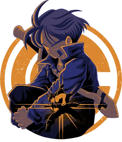 Fighter From Future  - Dragon Ball Z, future - Standard T-Shirt