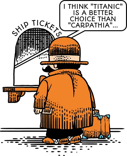 Better choice - Titanic, Dark humor - Standard T-Shirt