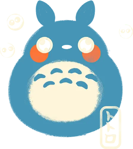 My Cute Neighbor - japanese, japan, anime, anime inspired, funny, fantasy, cute, cute creature, animals, spirit, forest spirit, cute, whimsical, kawaii, movie - Standard T-Shirt