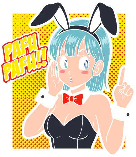 The Capsule Bunny - Bulma bunny shirt, retro Dragon Ball graphic tee, anime bunny girl apparel, Pafu Pafu merch, vintage 90s anime streetwear, pop art manga clothing, classic shonen waifu, aesthetic otaku fashion, Japanese pop culture tee, nostalgic anime humor shirt - Standard T-Shirt