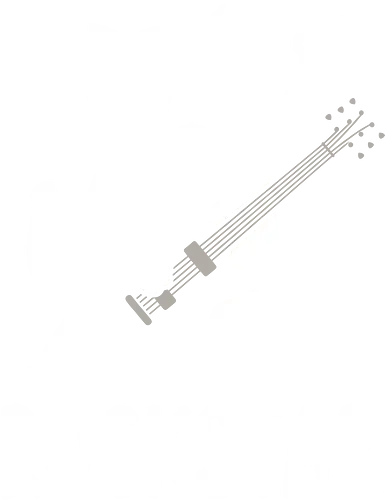 The Phantom Guitar: Minimalist Strings - minimalist guitar shirt, negative space graphic tee, electric guitar apparel, abstract music design, subtle musician clothing, guitar strings art, aesthetic indie streetwear, rock music fashion, guitarist gift tee, modern minimal apparel - Standard T-Shirt