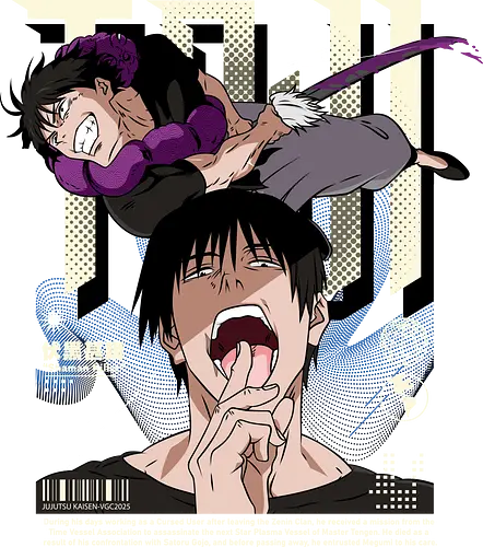 Toji Fushiguro Assassination Arc - Toji Fushiguro, Jujutsu, print, scar face, assassin energy, anime birthday, jjk collector gift, dark poster art - Standard T-Shirt