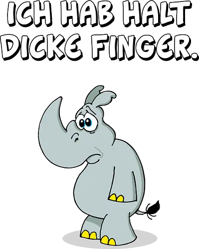 Ruthe - Dicke Finger - Ruthe, Ralph Ruthe, Dicke Finger, comic, nashorn