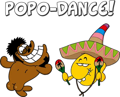 Ruthe - Popodance - Ruthe, Ralph Ruthe, comic, Popodance, dance, popo