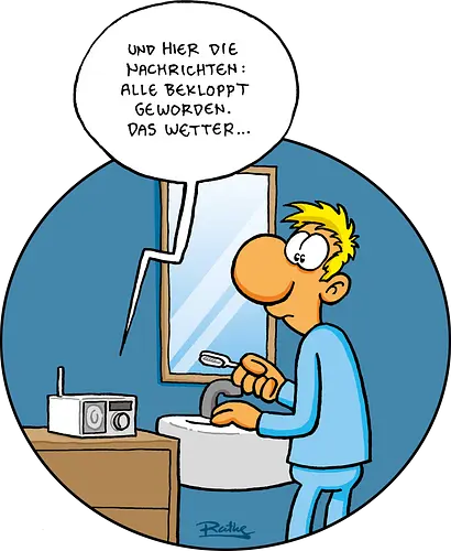 RUTHE - BEKLOPPT - Ruthe, Ralph Ruthe, Alle Bekloppt, comic, Nachrichten