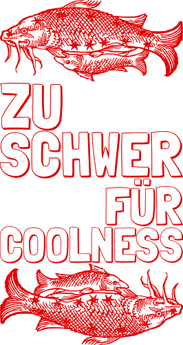 Zu schwer für Coolness