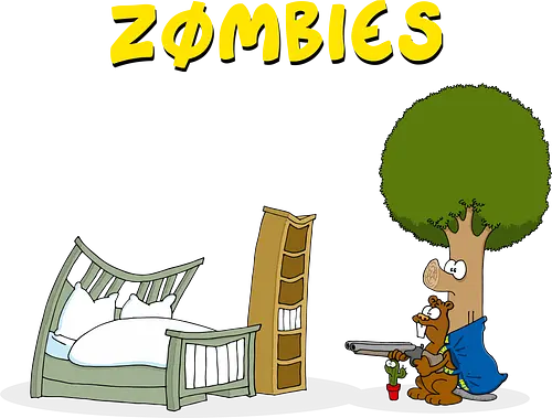 RUTHE - ZOMBIES - Ruthe, Ralph Ruthe, Bieber und Baum, baum, Bieber, zombie