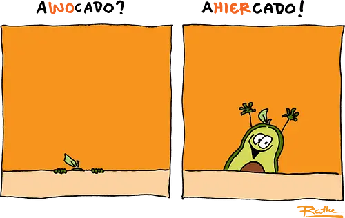 RUTHE - AWOCADO - comic, Ruthe, avocado