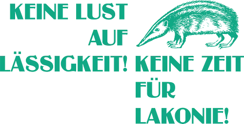 Keine Lust auf Lässigkeit!