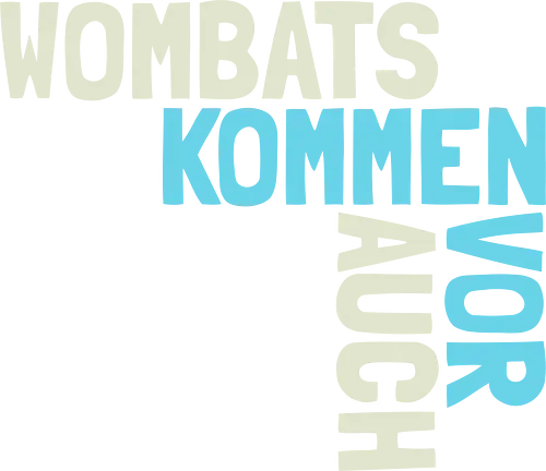 Wombats kommen auch vor