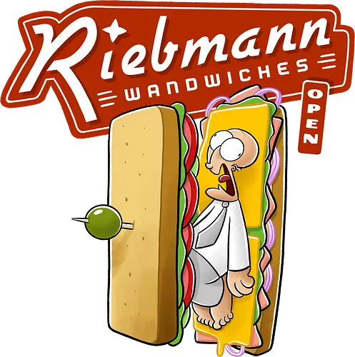 Riebmann Wandwiches - Joscha Sauer, Nichtlustig, Herr Riebmann, Sandwich, mashup, Nicht Lustig, Joscha