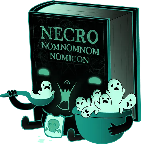 Necronomnomnomicon - hp lovecraft, lovecraft, cthulhu, necronomicon, müsli, frühstück, cerl, brkfast