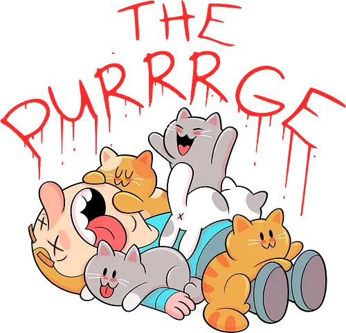 The Purrrge - cat, neko, Purge, horror, cute, kawaii