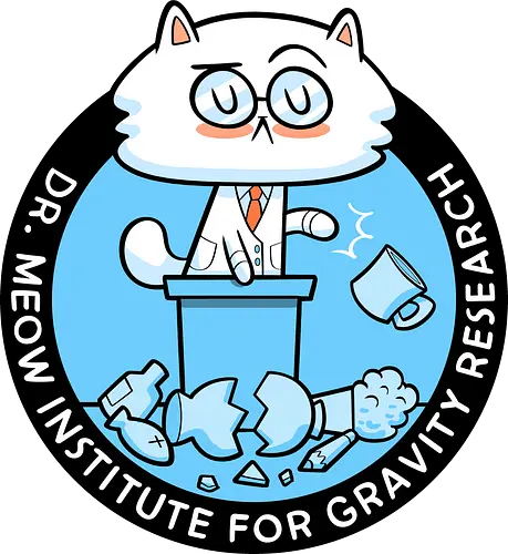 Gravity Research - science, cat, katze, wissenschaft, fun, spaß