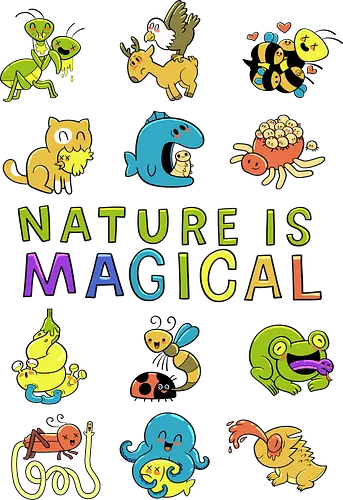 Nature is magical - natur, magie, magisch, animals, tiere