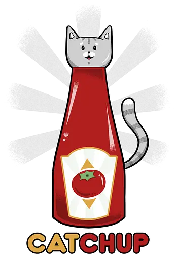 CATchup - ketchup, cat, katze, Tomato, Tomate, vegetable