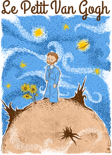 Le Petit Van Gogh - Prince, kleiner prinz, van gogh