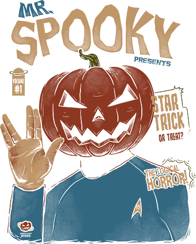 Mr. Spooky - halloween, spock, pumpkin, jack-o-lantern