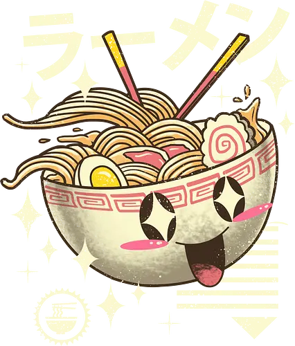 Kawaii Noodles - nudeln, noodles, ramen, japan, nippon, kawaii, vincent trinidad