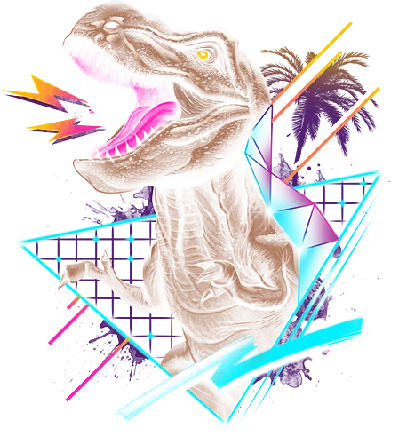 Rad T-Rex - jurassic world, dino, dinosaur, rad, Jurassic