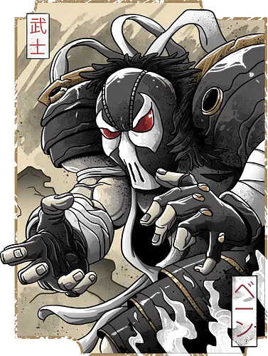 Samurai Bane - samurai, japan, tradition, bat, bane, Japanese