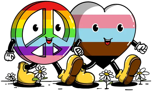 Happy together - Love is love, pride, Lgbtq, pce