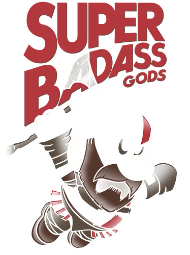 Super Badass Gods - kratos, gaming, console, wargod, god, games, the boy, merchandise, merch