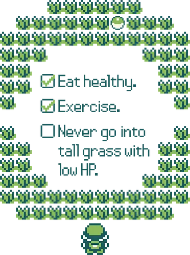 Green Trainer Tips - trainer, tips, Exercise, grass, HP, pocket, monster, hlthy