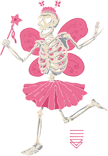 Fairy Skull Lover - fairy, fee, skull, skelett, skeleton