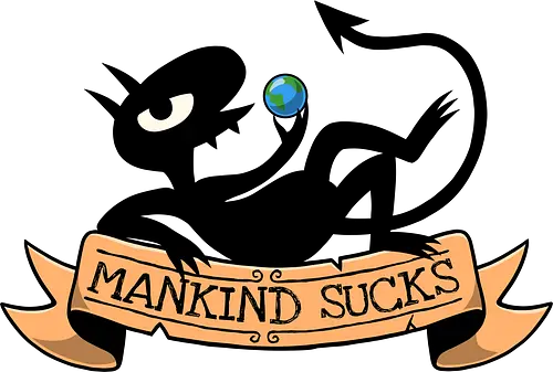 Mankind sucks - disenchantment, luci, demon, dämon, menschen