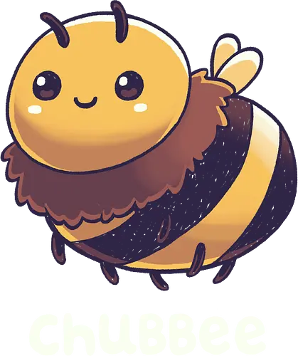 Chubbee - Chubby, bee, Biene, Hummel, insekt, cute