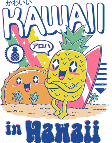 Kawaii in Hawaii - kawaii, niedlich, cute, hawaii, summer, summervibes, holidays, fun