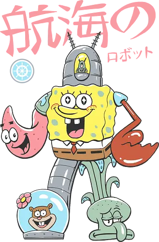 Nautical Combiner - schwamm, patrick, mecha, meer, Sponge