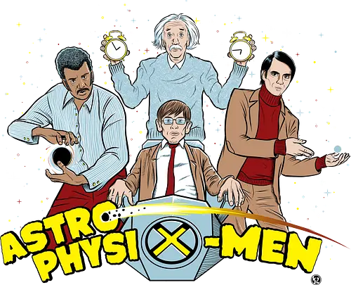 AstrophysiX-Men - astrophysik, physik, physiker, comic