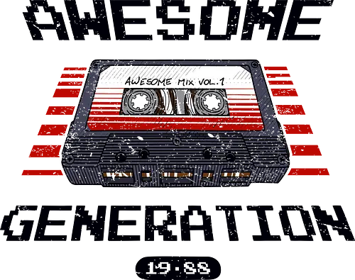 Awesome Generation - comics, mixtape, awesome mix