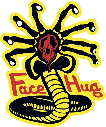 Facehugger Kai - karate, karate kid, cobrai kai, kobra kai, alien, aliens, ripley, mashup