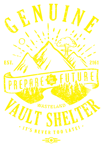 Genuine Vault Shelter - wasteland, vault