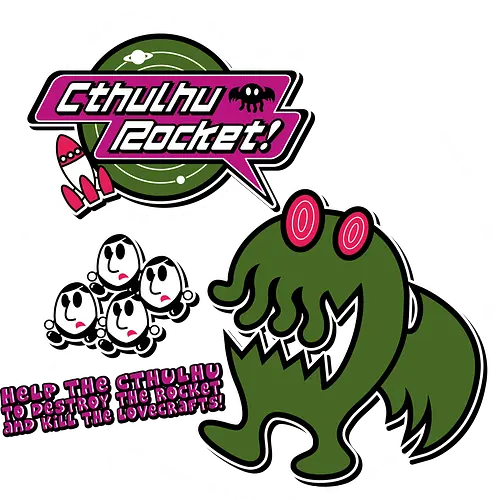 Cthulhu Rocket - chuchu rocket, classic gaming, cthulhu, lovecraft, h.p. lovecraft