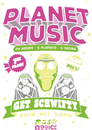 Planet Music Winner - rick, morty, music contest, get schwifty, adult, cartoon, trickfilm