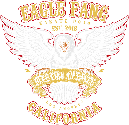 Eagle Fang Club Patch - karate, Dojo, Patch, Cutte, Kutte, karate kid, eagle karate