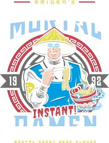 Mortal Ramen - mortal, kombat, raiden, ramen