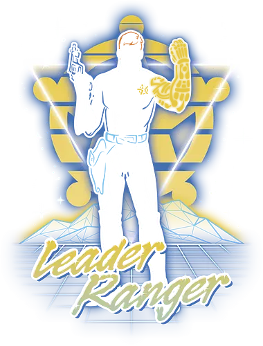 Retro Leader Ranger - galaxy, ranger, space cowboy, space western, scifi