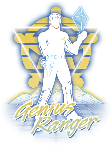 Retro Genius Ranger - ranger, galaxy, space cowboy, space western, scifi