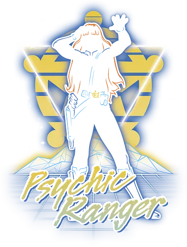 Retro Psychic Ranger - galaxy, ranger, space cowboy, space western, scifi