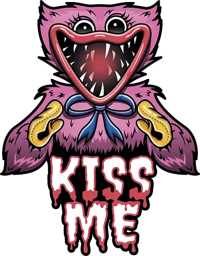 Kiss Me - Poppy, Huggy, Wuggy, horror, games