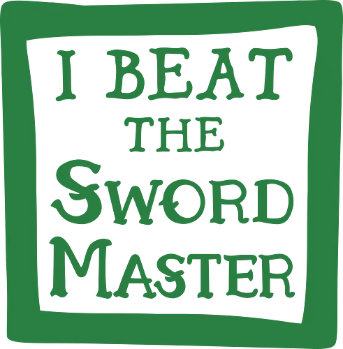 Swordplay Proof - swordmaster, monkey, island, point and click