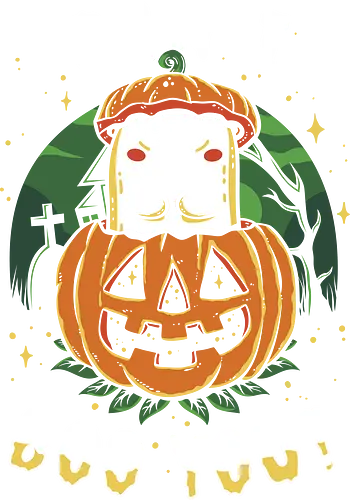 Naughty Ghost - geist, spooky, pumpkin